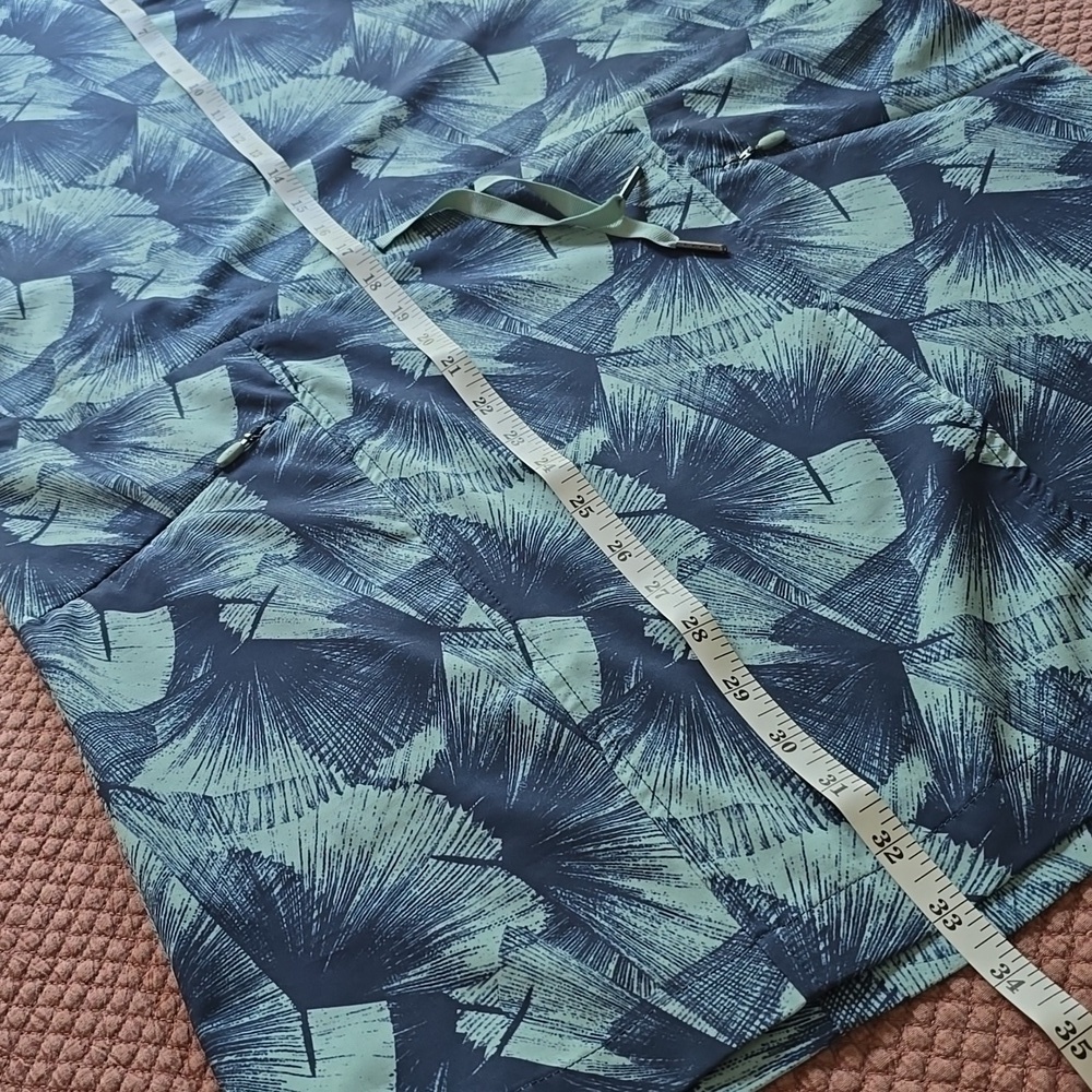 Kyodan Outdoor Tropical Blue and Green Dress - Picture 6 of 10